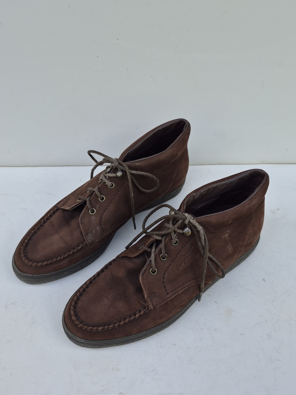 Easy Spirit Brown Lace-Up Women's Ankle Boots